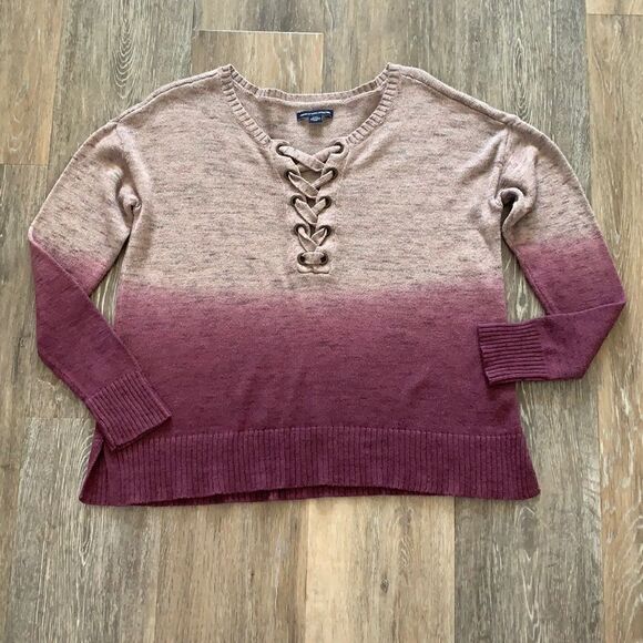 AEO 🦅 Ombré Sweater - Picture 1 of 5